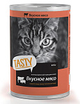 Tasty Мясное ассорти в соусе для кошек