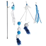 Pet Park Игрушка для кошек Дразнилка космическая 5 сменных наконечников