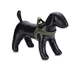 Beeztees Шлейка велюровая для собак, зеленая