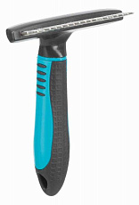 Металлический грумер "TRIXIE" с вращающимися зубьями, 10х15 см