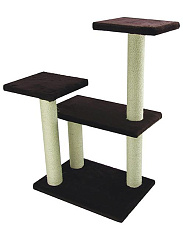 Комплекс-когтеточка с 3-мя полками "UrbanCat", 96 см