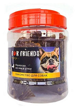 For Friends Полоски из мяса утки