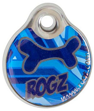 Адресник пластиковый RogZ ID Tag Navy Zen