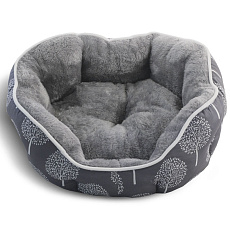 Triol Лежанка овальная Сказочный лес, серая