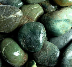 АкваГрунт Галька шлифованная зеленая