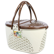 Triol 1040-2 Переноска из пластика овальная S