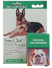 Bio-Groom кровоостанавливающая пудра, 14 мл