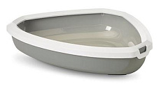 Лоток с бортом SAVIC "Rincon", серый