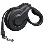 Fida Поводок-рулетка Styleash, лента черная