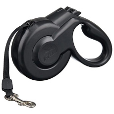 Fida Поводок-рулетка Styleash, лента черная