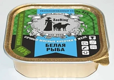 ZooRing Dog Кусочки в желе (Белая рыба)