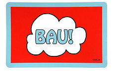 CAMON Коврик под миску с буквами BAU!