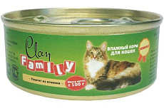 Clan Family Паштет из ягненка для кошек