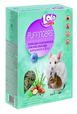 Lolo Pets Корм Puffingers для шиншилл и дегу