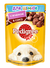 Pedigree для щенков (Ягненок в соусе)