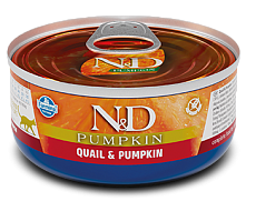 Консервы Farmina N&D Pumpkin Cat (Перепел, тыква)