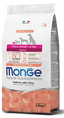 Monge Dog Speciality Adult X-Small (Лосось, рис)