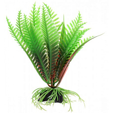 Barbus Пластиковое растение Папоротник зеленый