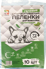 Пеленки Four Pets одноразовые (на липучках)