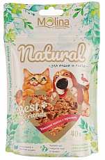 Molina Утиные чипсы с треской