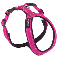 Шлейка регулируемая AmiPlay Grand Soft Reflective (Розовый)