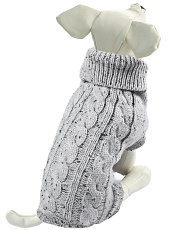 Triol Свитер для собак Косички, серый