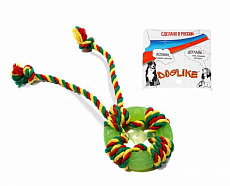 Doglike Кольцо "Космос" с канатом и этикеткой (зеленый)