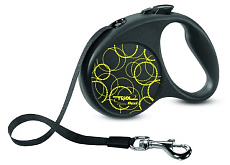 Поводок-рулетка Triol by Flexi Fun Neon лента 5 м (L)