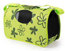 Котики Собачки сумка-переноска "Green flowers"