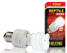 Exo Terra Лампа Reptile UVB200 Compact