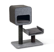 Beeztees Домик-когтеточка TINKA, серый