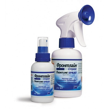 Инсектоакарицидный спрей Merial Фронтлайн