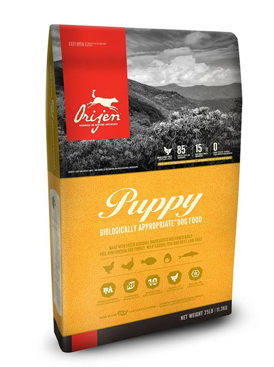 Корм ORIJEN для щенков и котят