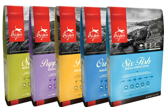 Корма Orijen для собак